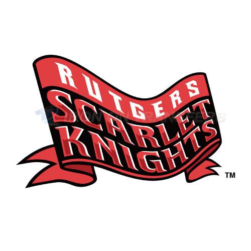 Rutgers Scarlet Knights Logo T-shirts Iron On Transfers N6037 - Click Image to Close